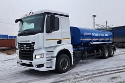 Пищевая автоцистерна на шасси КАМАЗ-65658 (6x2) 13 куб.м.