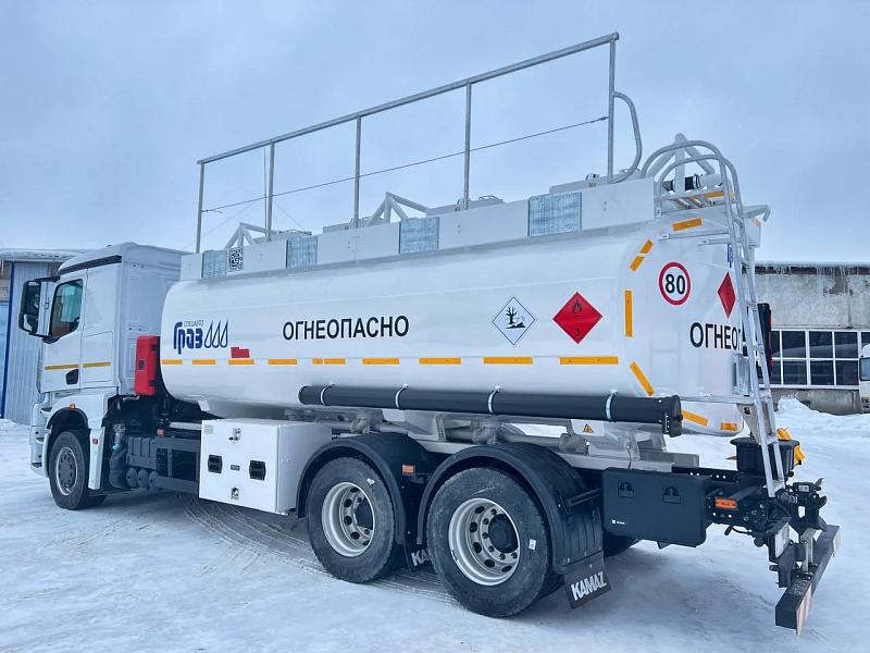 Автотопливозаправщик (бензовоз) КАМАЗ АТЗ 56092-0000010К (6x2) 20 куб.