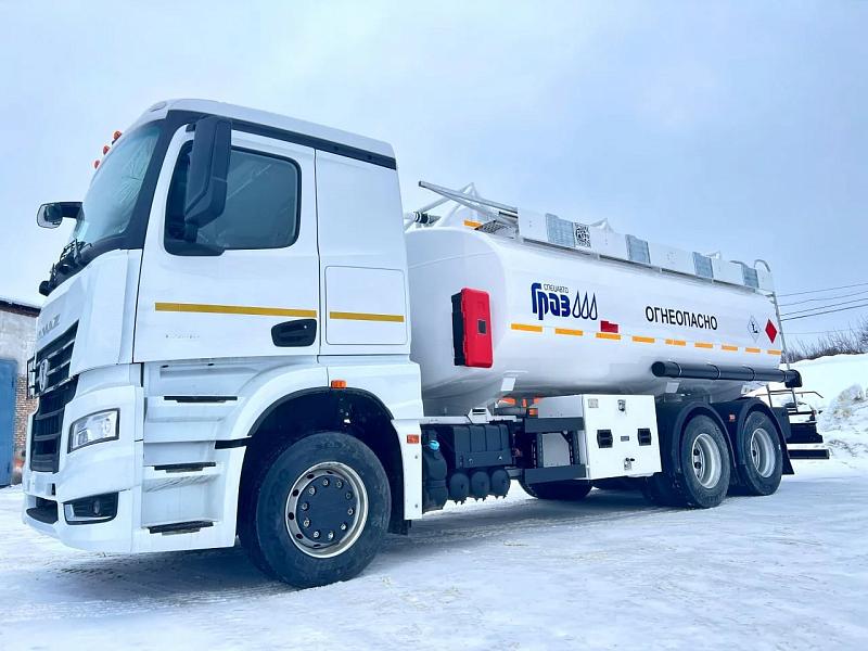 Автотопливозаправщик (бензовоз) КАМАЗ АТЗ 56092-0000010К (6x2) 20 куб.
