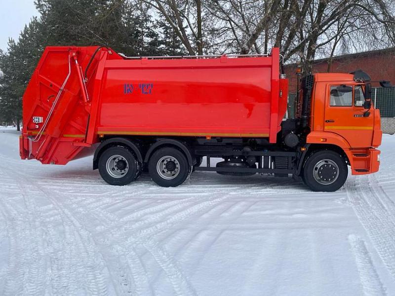 Мусоровоз КО-427-07 на шасси KAMAZ-65115 (6х4) 19 м.куб.