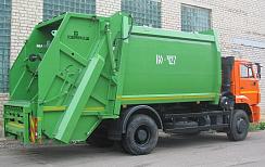 Мусоровоз КАМАЗ КО-427-72 на шасси KAMAZ-53602 (4х2) 18,5 м.куб.