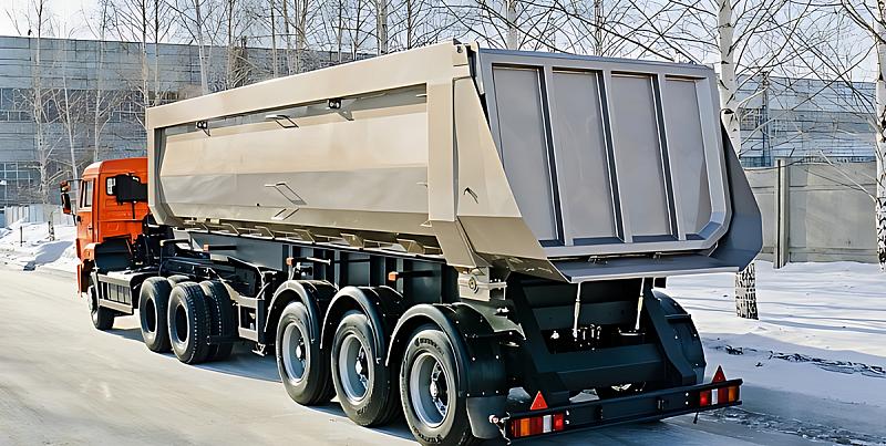 Новый самосвальный полуприцеп НЕФАЗ-9509-32-30 (33 куб.м)