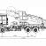 Автогидроподъемник Hansin HS540 на шасси KAMAZ-65657 6x4