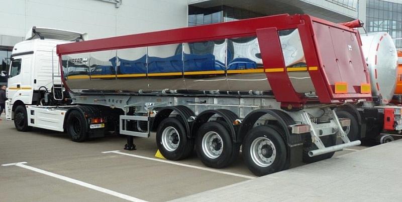 Самосвальный полуприцеп НЕФАЗ-9509-17-30 (30 куб.м)