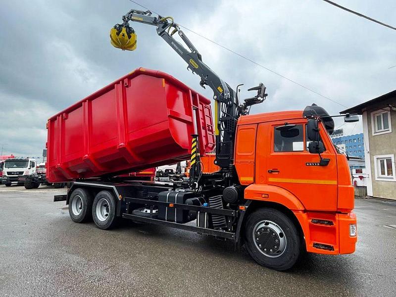 Металловоз (ломовоз) КАМАЗ 659004-000-56 на шасси 65115-4094-54 (6x4)