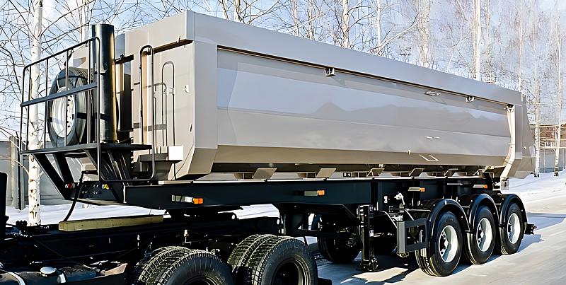 самосвальный полуприцеп НЕФАЗ