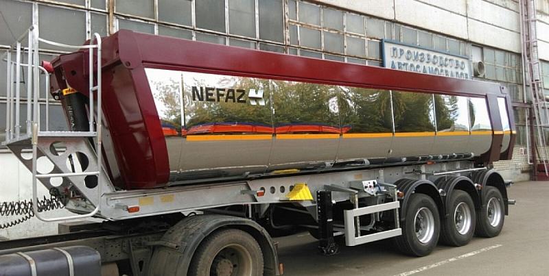 Самосвальный полуприцеп НЕФАЗ-9509-17-30 (30 куб.м)