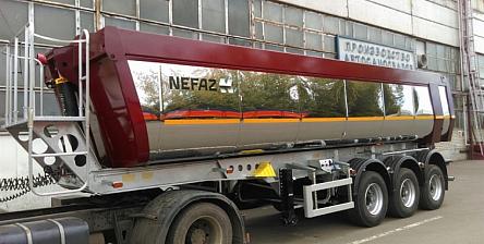 Самосвальный полуприцеп НЕФАЗ-9509-17-30 (30 куб.м)