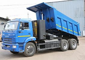 Самосвал KAMAZ-65115-37 на КПГ | КАМАЗ-65115 (6х4) 