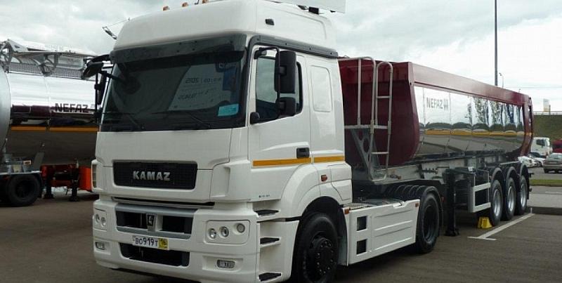 Самосвальный полуприцеп НЕФАЗ-9509-17-30 (30 куб.м)