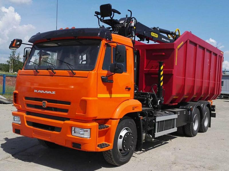 Металловоз (ломовоз) КАМАЗ 659004-000-56 на шасси 65115-4094-54 (6x4)