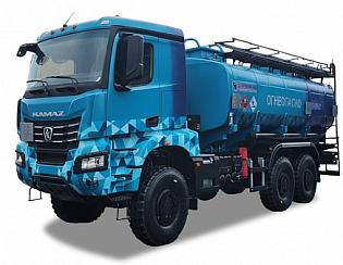 Автотопливозаправщик (бензовоз) КАМАЗ АТЗ-22-3 на шасси КАМАZ-65959 (6x6) 22 куб.