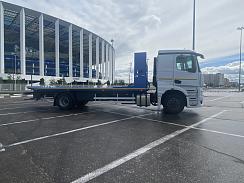 Эвакуатор со сдвижной платформой на шасси KAMAZ-53251 (4х2)