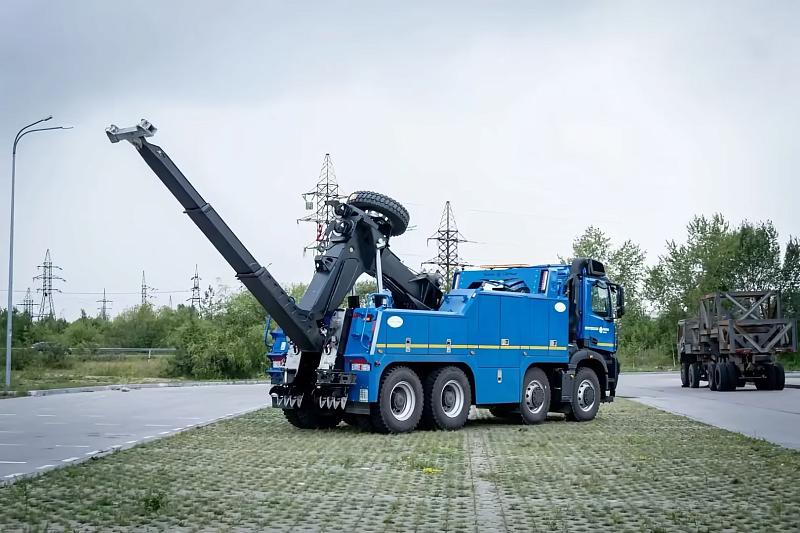 Автомобиль-эвакуатор КАМАЗ на базе шасси KAMAZ-65951 (8х4)