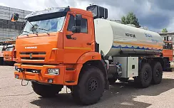 Автоцистерна КАМАЗ 66065-12211-48 на шасси KAMAZ 43118-3027-48 (6x6)