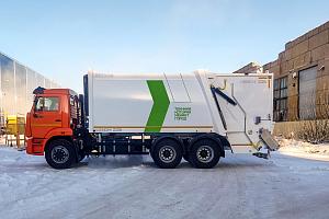Мусоровоз VZ 20 на шасси KAMAZ-65115 (6х4) 20 м.куб.
