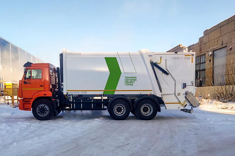 Мусоровоз VZ 20 на шасси KAMAZ-65115 (6х4) 20 м.куб.