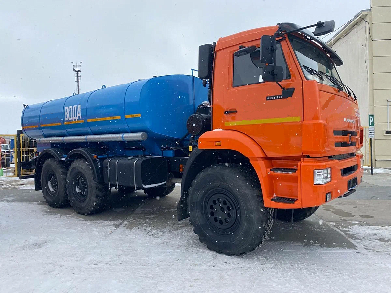 Автоцистерна КАМАЗ 7074А9-50 на шасси KAMAZ 43118-3027-48 (6x6)