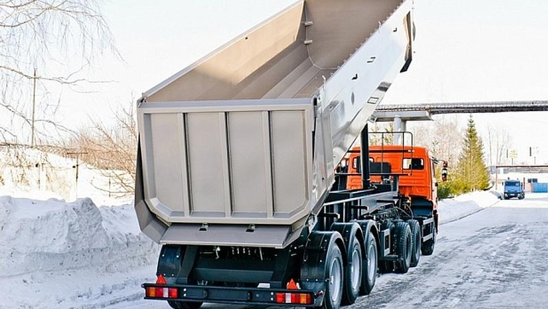 Новый самосвальный полуприцеп НЕФАЗ-9509-32-30 (33 куб.м)