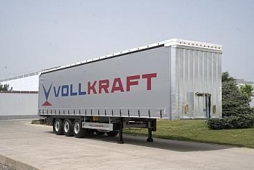Трехосный шторный полуприцеп VollKraft 11025.01 (110 куб.м.)