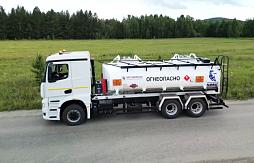 Новый автотопливозаправщик на шасси КАМАЗ 65658 АТЗ-15,5  