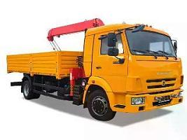 Бортовой автомобиль КАМАЗ 6594-340937-69 (4x2) c КМУ RUSMAN 304