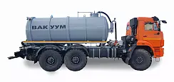 Вакуумная машина КАМАЗ 707406-773027-48 на шасси KAMAZ-43118-3027-48 (6х6)