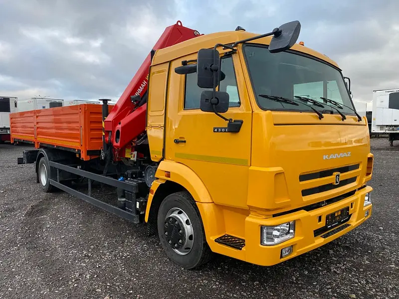 Бортовой автомобиль КАМАЗ 4308 (4х2) с КМУ Palfinger ИНМАН ИМ-95