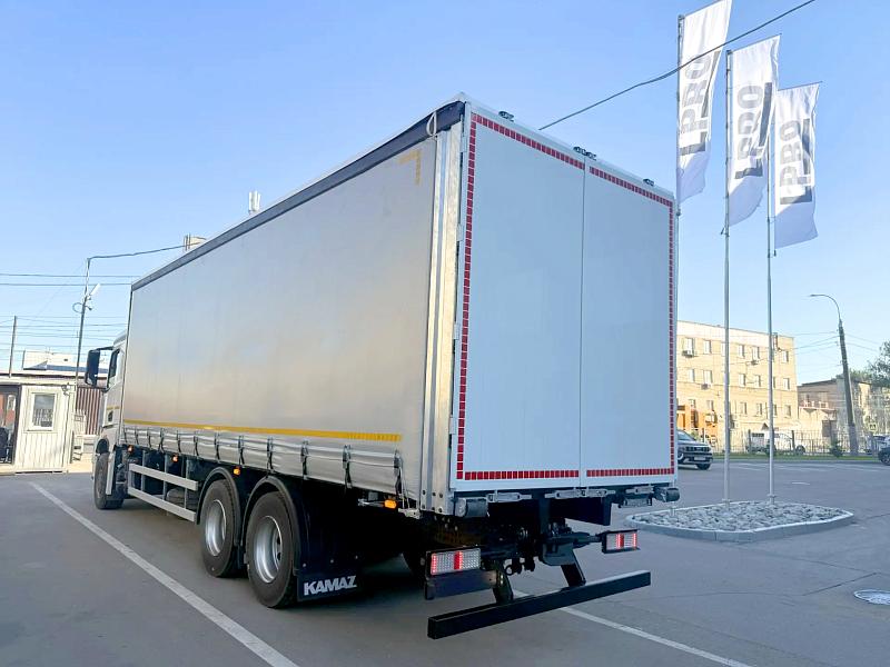 Шторно-бортовой КАМАЗ на шасси KAMAZ-65658-49 (В5) (6х2)