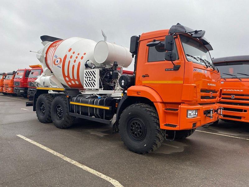 Автобетоносмеситель КАМАЗ-5814Т6 | KAMAZ-5814Т6 (6х6)