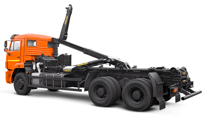 Крюковой погрузчик (мультилифт) KAMAZ-659613 на шасси KAMAZ-6520 6х4