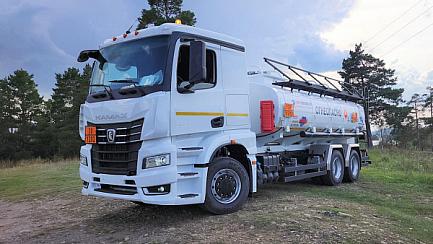 Автотопливозаправщик (бензовоз) КАМАЗ АТЗ 15,5-2 (6x2) 15,5 куб.